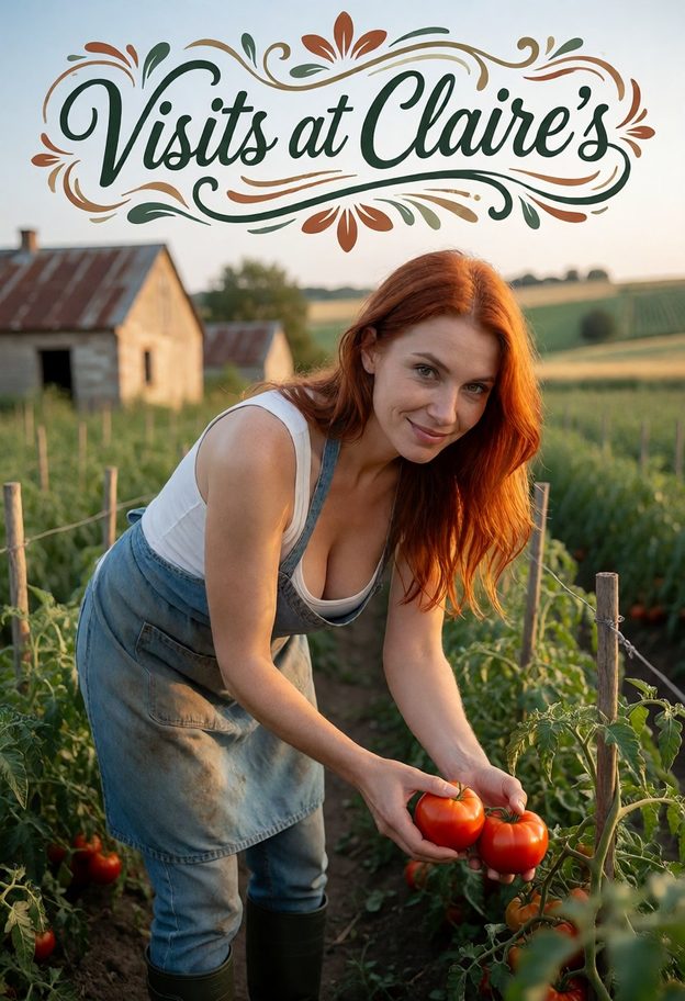Adventure “Visits at Claire’s”: a small farm, a redhead who’s been alone for too long